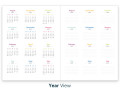 Year View - 2022-23 Time and ToDo Planner Digital