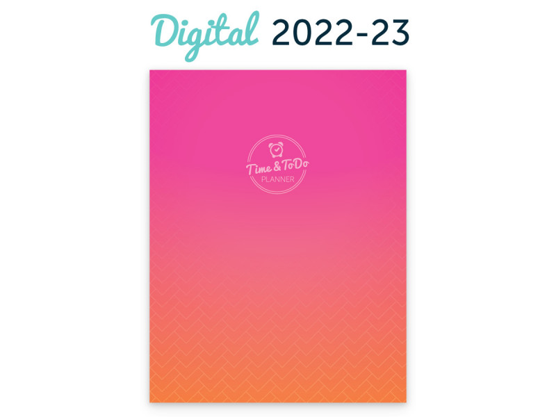 2022-23 Time and ToDo Planner Digital